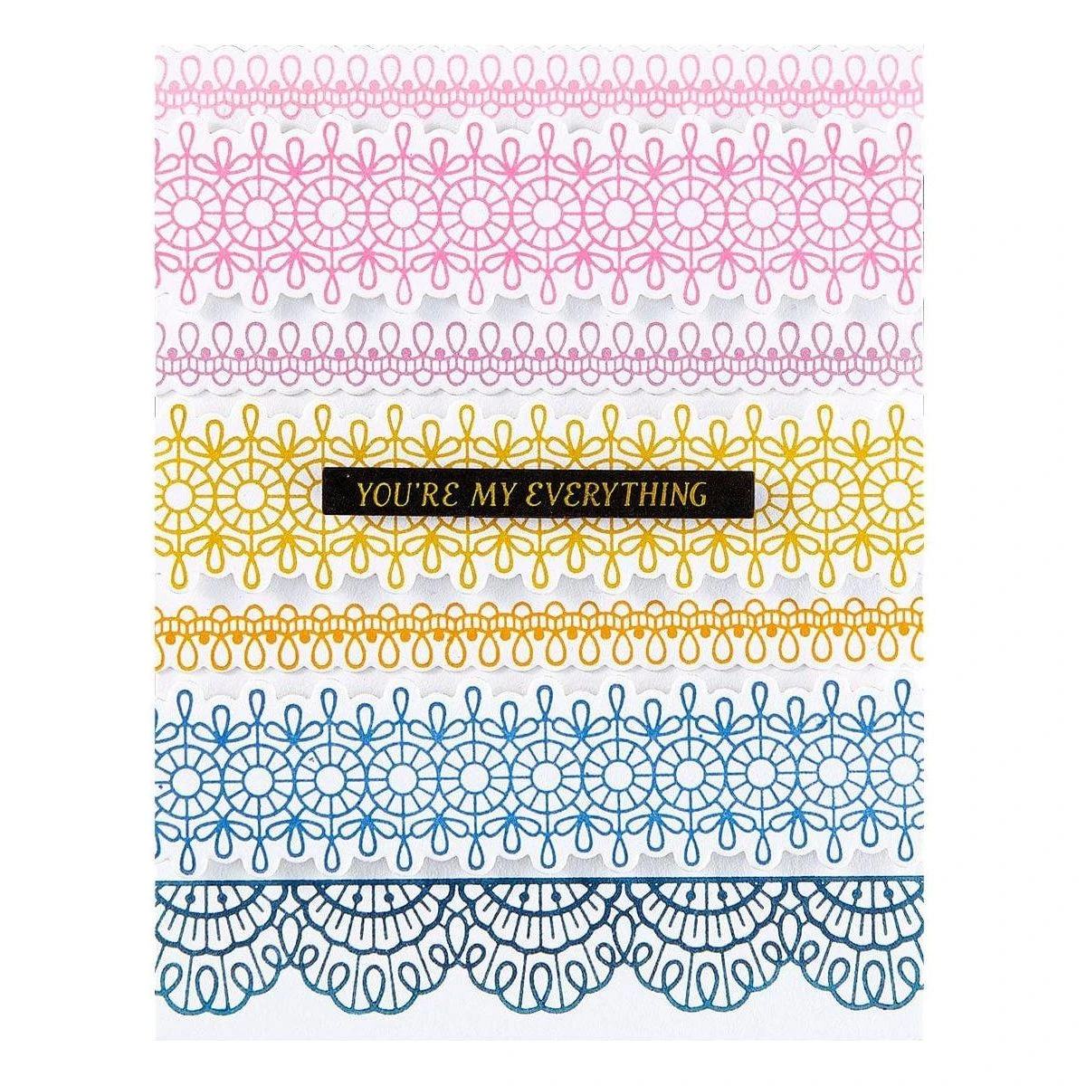 Pressed Lace Borders Press Plate & Die Set From The Vivid Expressions Collection 8 Pressed Lace Borders Press Plate & Die Set From The Vivid Expressions Collection - Image 8