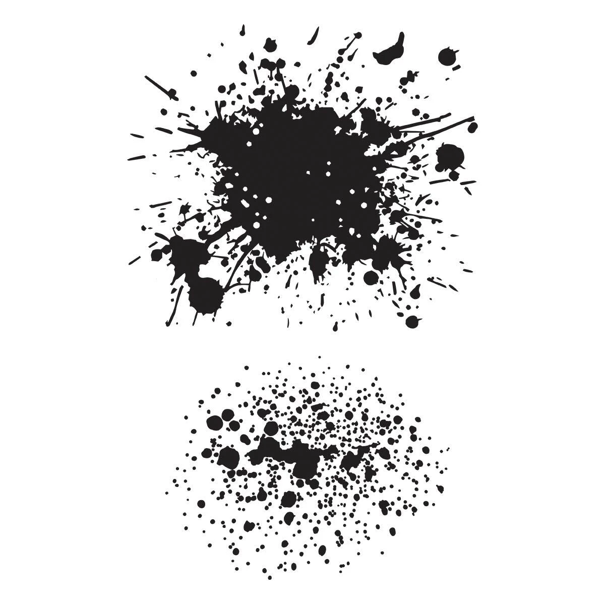 Splatters BetterPress Plate From The Wildflowers Collection By Lisa Horton 3 Splatters BetterPress Plate From The Wildflowers Collection By Lisa Horton - Image 3