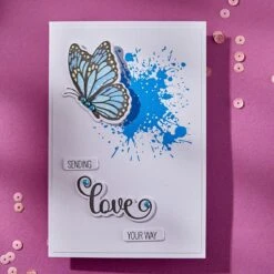 Splatters BetterPress Plate From The Wildflowers Collection By Lisa Horton 10 Splatters BetterPress Plate From The Wildflowers Collection By Lisa Horton -Woodland Scenics Shop BP 288 Wildflowers Lisa Horton Splatters Project 4