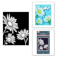 Daisy Trio BetterPress And Stencil Bundle From The Yana's Daisies Collection By Yana Smakula -Woodland Scenics Shop BP 299 Yana s Daisies Yana Smakula Daisy Trio Combo d9dff34e 577e 4955 a31f 17dda0bd81ff