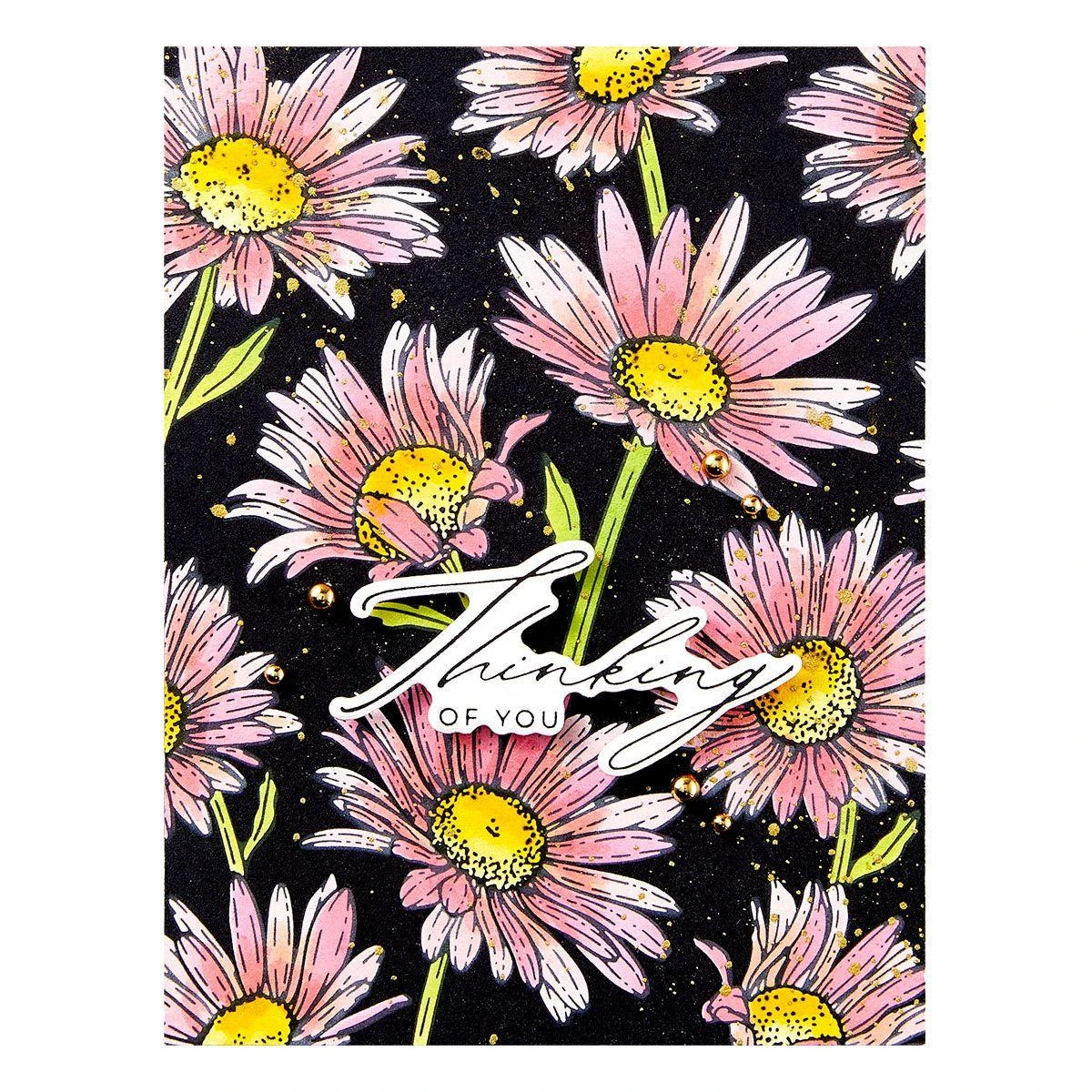 Daisy Shower BetterPress And Stencil Bundle From The Yana's Daisies Collection By Yana Smakula 11 Daisy Shower BetterPress And Stencil Bundle From The Yana's Daisies Collection By Yana Smakula - Image 11