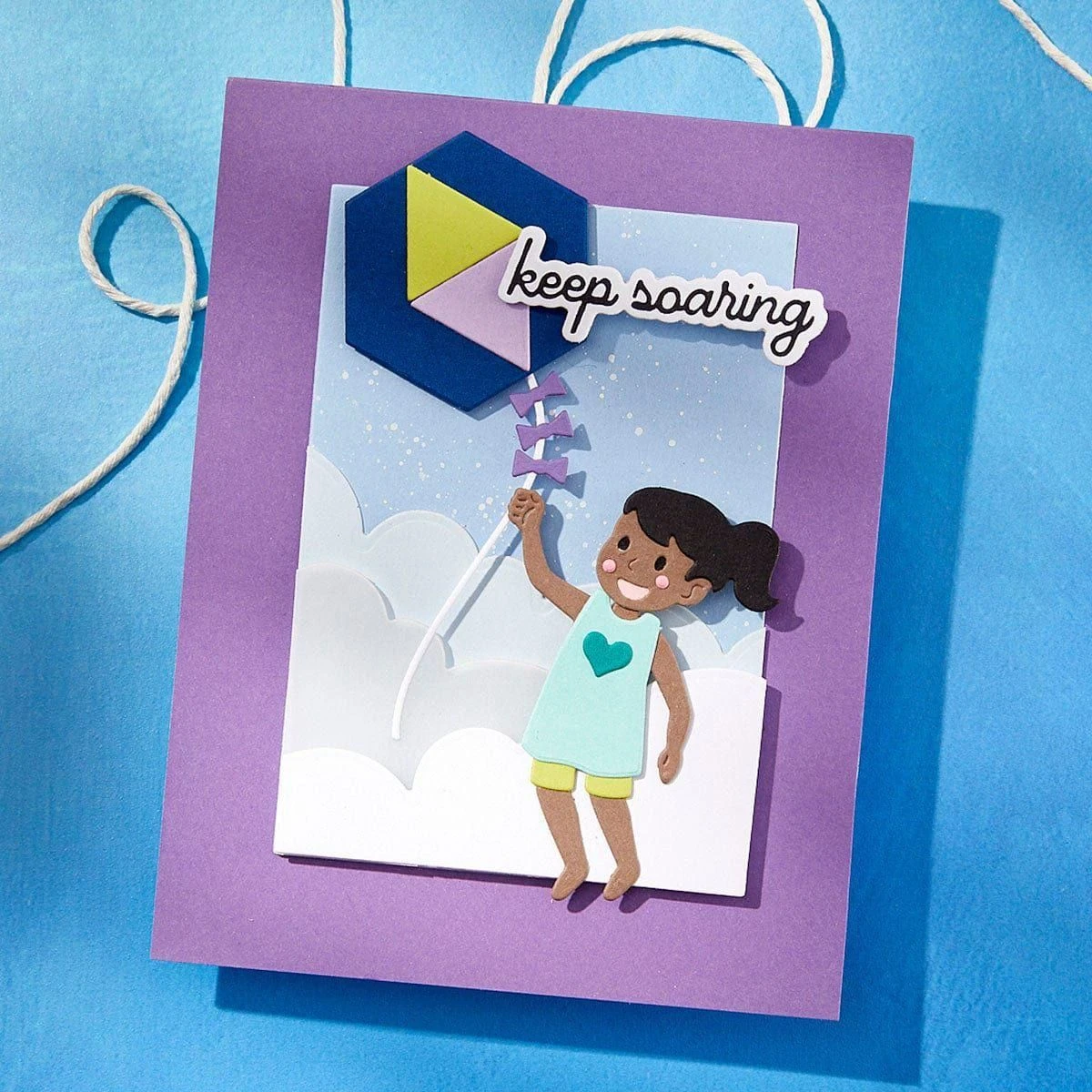 Soaring Sentiments Press Plate & Die Set From The Sky's The Limit Collection By Simon Hurley 2 Soaring Sentiments Press Plate & Die Set From The Sky's The Limit Collection By Simon Hurley - Image 2