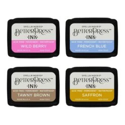 Nature Tones BetterPress Ink Mini Set - 4 Pack