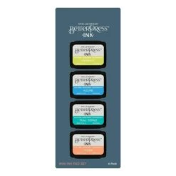 Tropical BetterPress Ink Mini Set - 4 Pack -Woodland Scenics Shop BPI 022 Tropical Pac