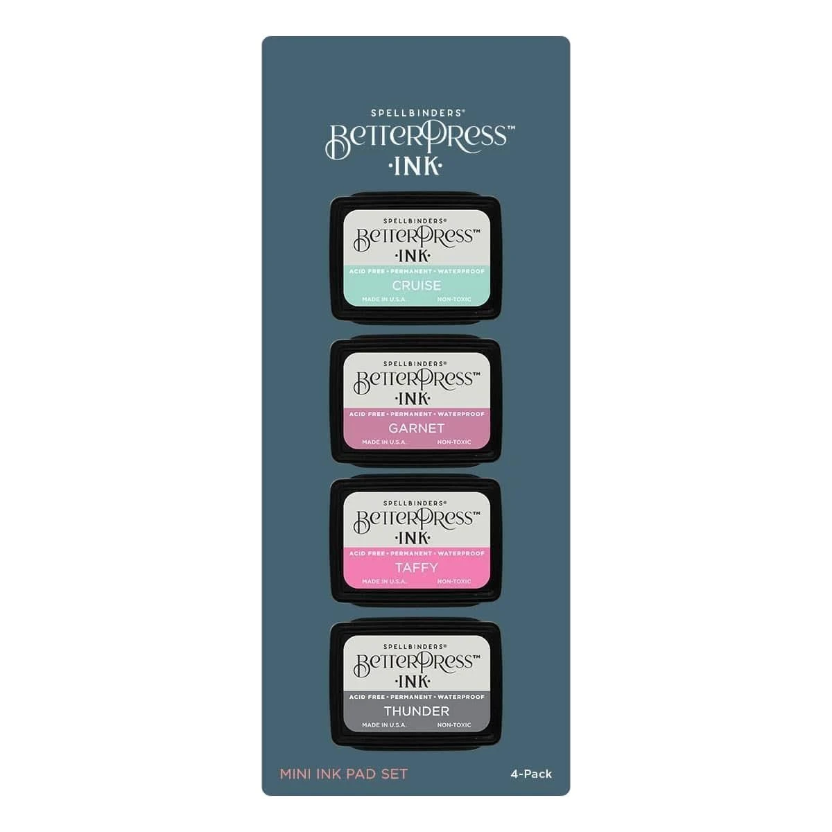 Jet Set BetterPress Ink Mini Set - 4 Pack 3 Jet Set BetterPress Ink Mini Set - 4 Pack - Image 3