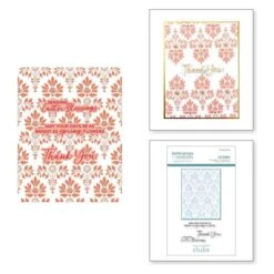 Luxe Damask -BetterPress Plate Of The Month