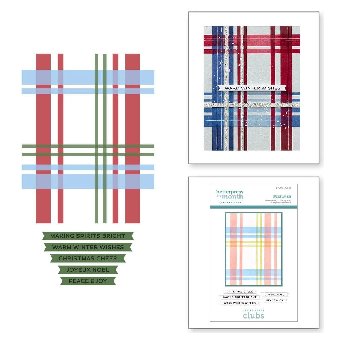 Design A Plaid - BetterPress Plate Of The Month 1 Design A Plaid - BetterPress Plate Of The Month