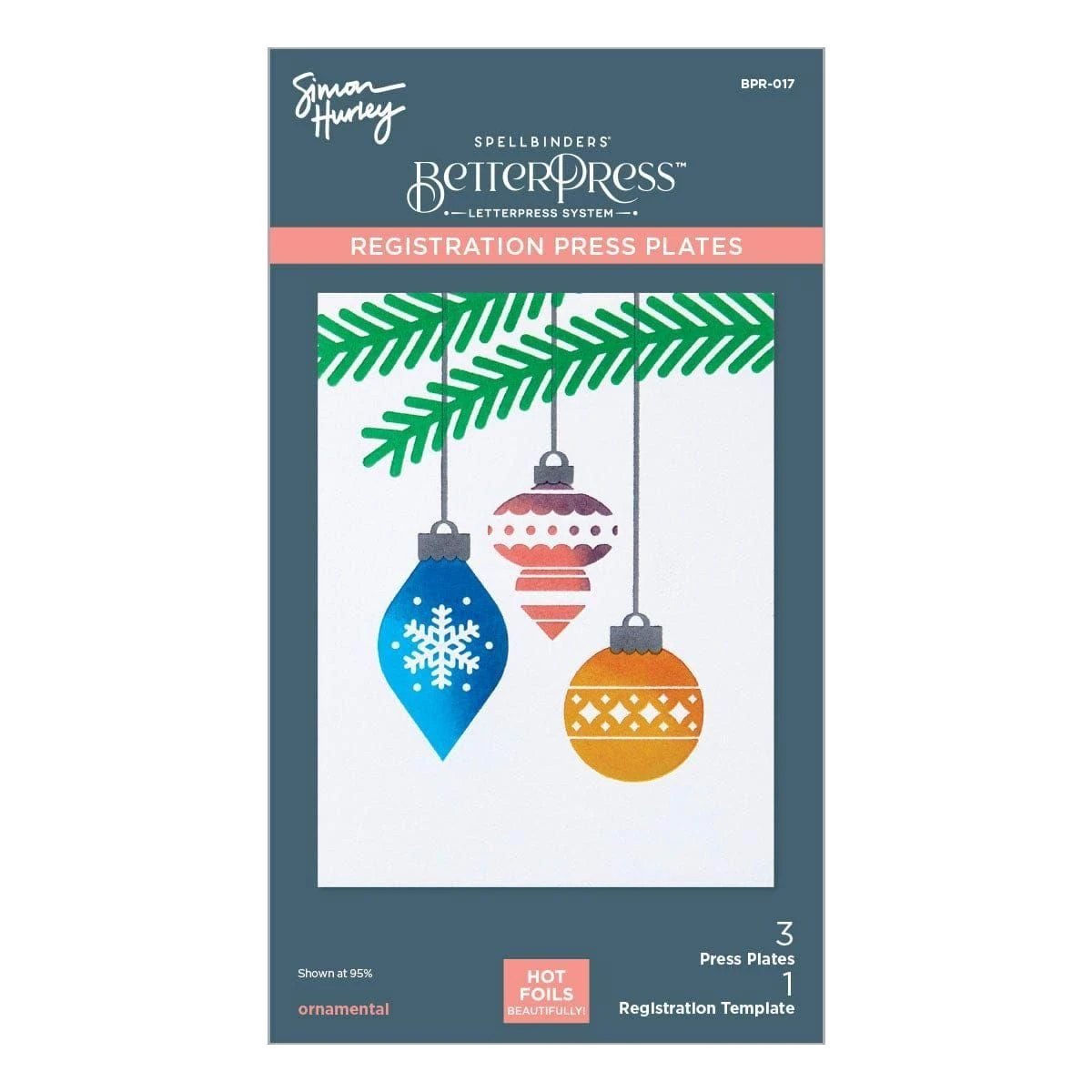 Ornamental Press Plates From The Glad Tidings Collection By Simon Hurley 6 Ornamental Press Plates From The Glad Tidings Collection By Simon Hurley - Image 6