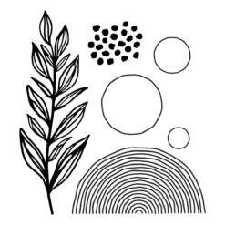 Flourishing BetterPress Plates From The Modern Botanicals Collection By Dina Wakley 21 Flourishing BetterPress Plates From The Modern Botanicals Collection By Dina Wakley -Woodland Scenics Shop BPR 026 Modern Botanicals Dina Wakley Flourishing Color