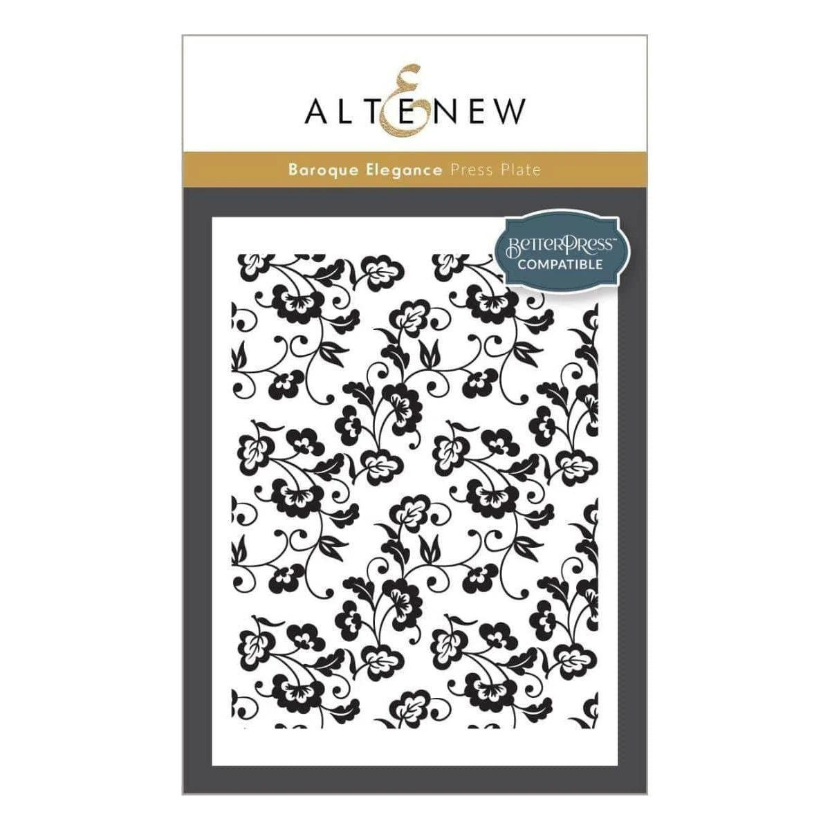 Altenew - Baroque Elegance Press Plate 1 Altenew - Baroque Elegance Press Plate