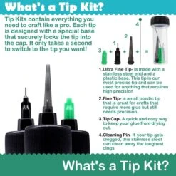 Bearly Art Mini 2 Fl Oz Precision Craft Glue + Tip Kit -Woodland Scenics Shop Bearly Art 2floz 5 57158.1610058596.1280.1280