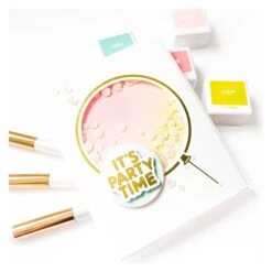 Giant Party Balloon Glimmer Hot Foil Plate & Die Set -Woodland Scenics Shop Bethadilly SB 2