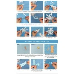 Pop-Up Snowflake Etched Dies From The Bibi's Snowflakes Collection By Bibi Cameron -Woodland Scenics Shop Bibi sPop upSnowflakeStepbyStepFINAL compressed1024 2