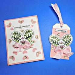 One Love, One Heart Die Set - (Dies Only) -Woodland Scenics Shop Blog Hop Photo 1 of 3 94703.1643756164.1280.1280