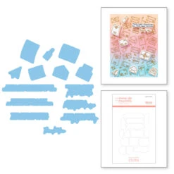 Send & Seal -(Dies Only) Coordinates With The Clear Stamp Of The Month