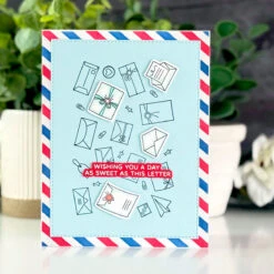 Send & Seal -(Dies Only) Coordinates With The Clear Stamp Of The Month -Woodland Scenics Shop CDOM APR25 Product 1200x1200 Project 2 6ae55386 ab26 4946 95e4 44f3a228f30f