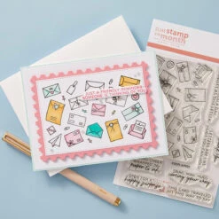 Send & Seal -(Dies Only) Coordinates With The Clear Stamp Of The Month -Woodland Scenics Shop CDOM APR25 Product 1200x1200 Project 3 40bb7c77 f411 4808 aad4 ab029c954383