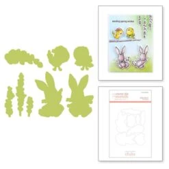 Spring Smiles -(Dies Only) Coordinates With The Clear Stamp Of The Month