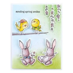 Spring Smiles -(Dies Only) Coordinates With The Clear Stamp Of The Month -Woodland Scenics Shop CDOM FEB25 Product 1200x1200 Project 1