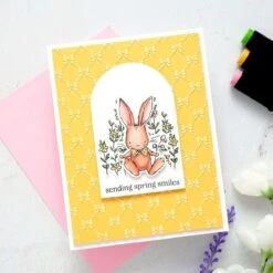 Spring Smiles -(Dies Only) Coordinates With The Clear Stamp Of The Month -Woodland Scenics Shop CDOM FEB25 Product 1200x1200 Project 2