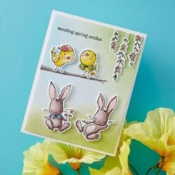 Spring Smiles -(Dies Only) Coordinates With The Clear Stamp Of The Month -Woodland Scenics Shop CDOM FEB25 Product 1200x1200 Project 4