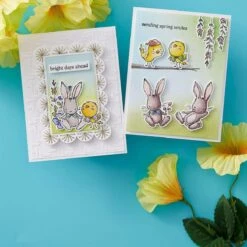 Spring Smiles -(Dies Only) Coordinates With The Clear Stamp Of The Month -Woodland Scenics Shop CDOM FEB25 Product 1200x1200 Project Homepage