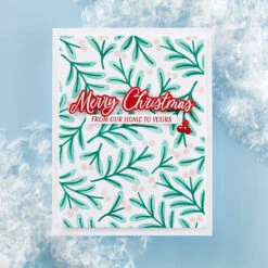Christmas Magic Sentiments - (Dies Only) Coordinates With The Clear Stamp Of The Month -Woodland Scenics Shop CDOM JUL24 Product 1200x1200 Project 2