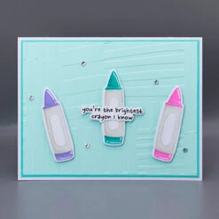 Crayon Creations -(Dies Only) Coordinates With The Clear Stamp Of The Month -Woodland Scenics Shop CDOM MAY25 Product 1200x1200 Project 7