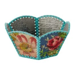 Vintage Handcrafted Hexagon Base And Side Bowl Deep Etched Dies From The Christmas Flea Market Finds Collection By Cathe Holden -Woodland Scenics Shop CH 015 Deep Etch Dies Cathe Holden Vintage Handcrafted Hexagon Base and Side Bowl Project