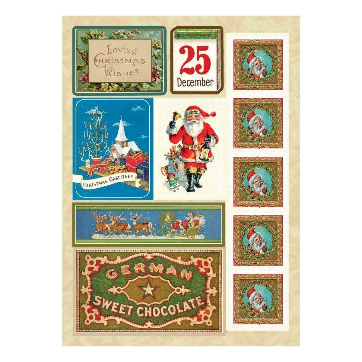 Loving Christmas Wishes Sticker Pad From The Christmas Flea Market Finds Collection By Cathe Holden 4 Loving Christmas Wishes Sticker Pad From The Christmas Flea Market Finds Collection By Cathe Holden - Image 4