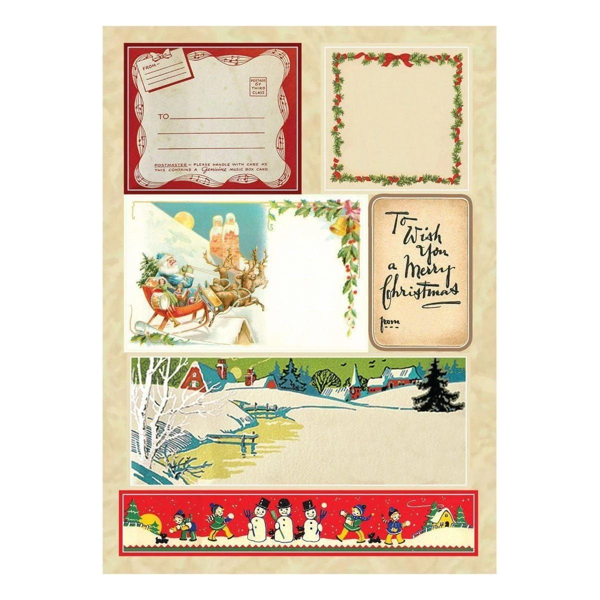 Loving Christmas Wishes Sticker Pad From The Christmas Flea Market Finds Collection By Cathe Holden 12 Loving Christmas Wishes Sticker Pad From The Christmas Flea Market Finds Collection By Cathe Holden - Image 12
