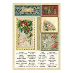 Loving Christmas Wishes Sticker Pad From The Christmas Flea Market Finds Collection By Cathe Holden 21 Loving Christmas Wishes Sticker Pad From The Christmas Flea Market Finds Collection By Cathe Holden -Woodland Scenics Shop CH 018 Christmas Flea Market Find Cathe Holden Loving Christmas Wishes Product 5