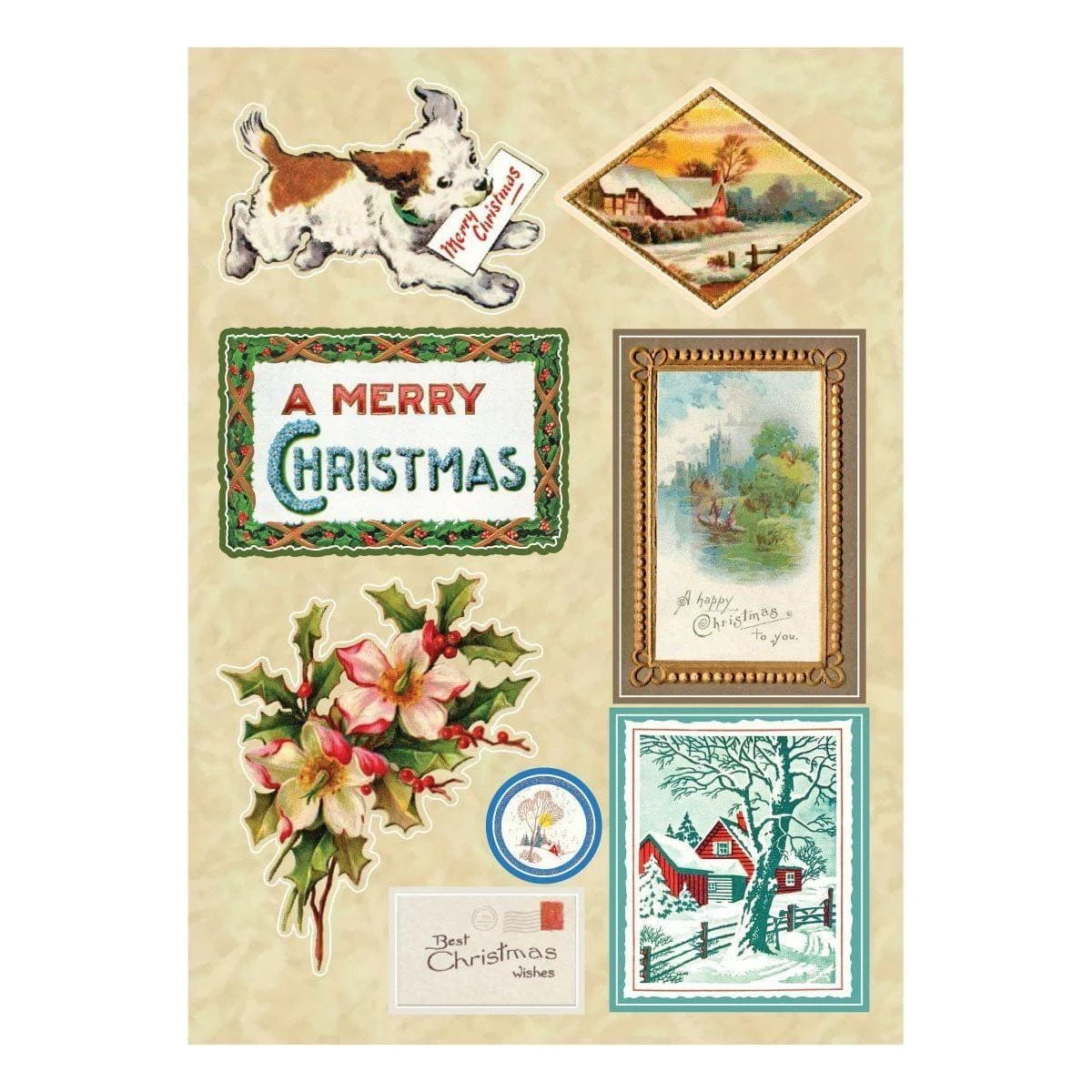 Loving Christmas Wishes Sticker Pad From The Christmas Flea Market Finds Collection By Cathe Holden 8 Loving Christmas Wishes Sticker Pad From The Christmas Flea Market Finds Collection By Cathe Holden - Image 8
