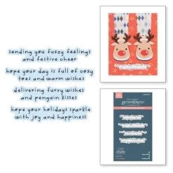 Deluxe Caboodle Bonus - Fuzzy Feelings - Coordinating October 2024 Large Die Of The Month Club