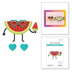 Deluxe Caboodle Bonus - Summertime Slice - Coordinating June 2024 Small Die Of The Month Club