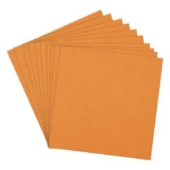 Carrot ColorWheel Cardstock 12" X 12" - 10 Sheets -Woodland Scenics Shop CS 12 112 Carrot