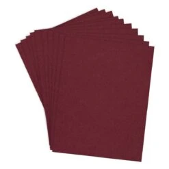Merlot ColorWheel Cardstock 8.5" X 11" - 10 Sheets -Woodland Scenics Shop CS 8 107 Merlot