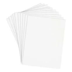 Classic White ColorWheel Cardstock 8.5" X 11" - 10 Sheets -Woodland Scenics Shop CS 8 148 Classic White