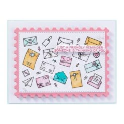 Send & Seal -Clear Stamp Of The Month -Woodland Scenics Shop CSOM APR25 Product 1200x1200 Project 1