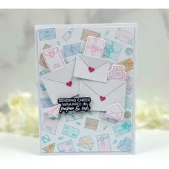 Send & Seal -Clear Stamp Of The Month -Woodland Scenics Shop CSOM APR25 Product 1200x1200 Project 10