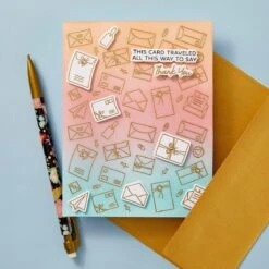 Send & Seal -Clear Stamp Of The Month -Woodland Scenics Shop CSOM APR25 Product 1200x1200 Project 4