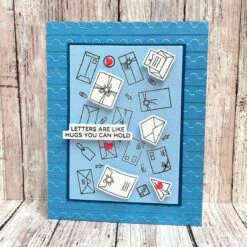 Send & Seal -Clear Stamp Of The Month -Woodland Scenics Shop CSOM APR25 Product 1200x1200 Project 8