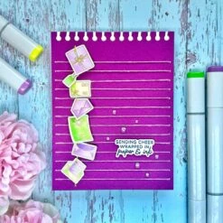 Send & Seal -Clear Stamp Of The Month -Woodland Scenics Shop CSOM APR25 Product 1200x1200 Project 9