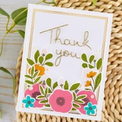 Perfect Floral Bloom - Clear Stamp Of The Month -Woodland Scenics Shop CSOM AUG22 Product 1200x1200 Project 3 567bac1a 7ae2 4879 98e7 d39b22eaaa4d