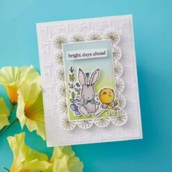 Spring Smiles -Clear Stamp Of The Month -Woodland Scenics Shop CSOM FEB25 Product 1200x1200 Project 3