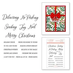Christmas Magic Sentiments - Clear Stamp Of The Month