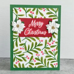 Christmas Magic Sentiments - Clear Stamp Of The Month -Woodland Scenics Shop CSOM JUL24 Product 1200x1200 Project 6