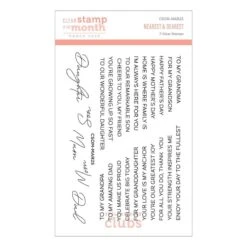 Nearest & Dearest -Clear Stamp Of The Month -Woodland Scenics Shop CSOM MAR25 Product 1200x1200 Pac 0b543986 c7d7 4dbf a2fe 7b79608def84