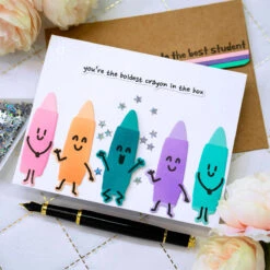 Crayon Creations -Clear Stamp Of The Month -Woodland Scenics Shop CSOM MAY25 Product 1200x1200 Project 9 4b3ec404 f667 4204 afe8 781f460bb68d