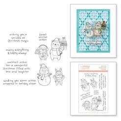 Holiday Besties - Clear Stamp Of The Month